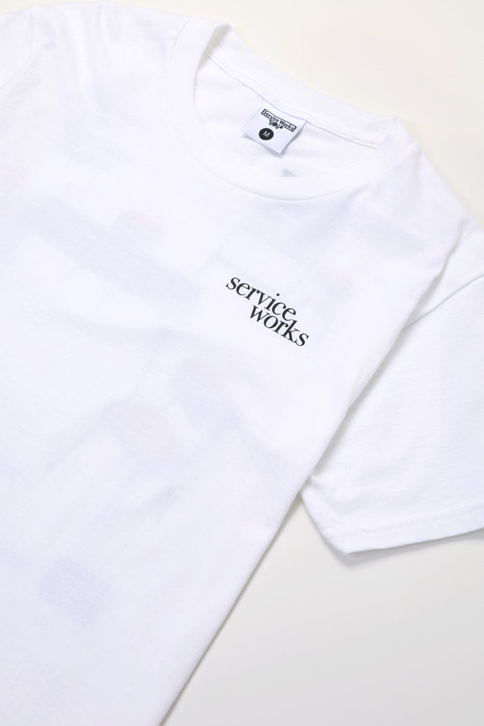 Service Works - Dining Set Tee - White