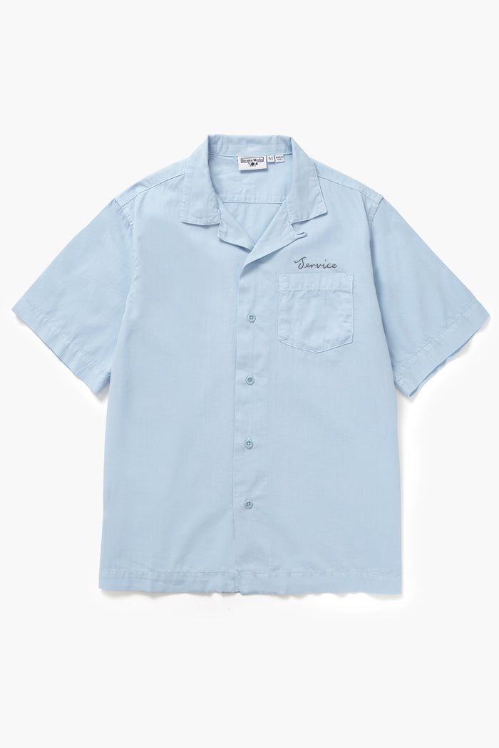Service Works - Embroidered Resort Shirt - Powder