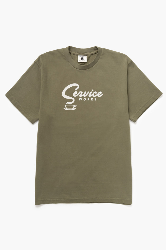 Service Works - Espresso Tee - Olive