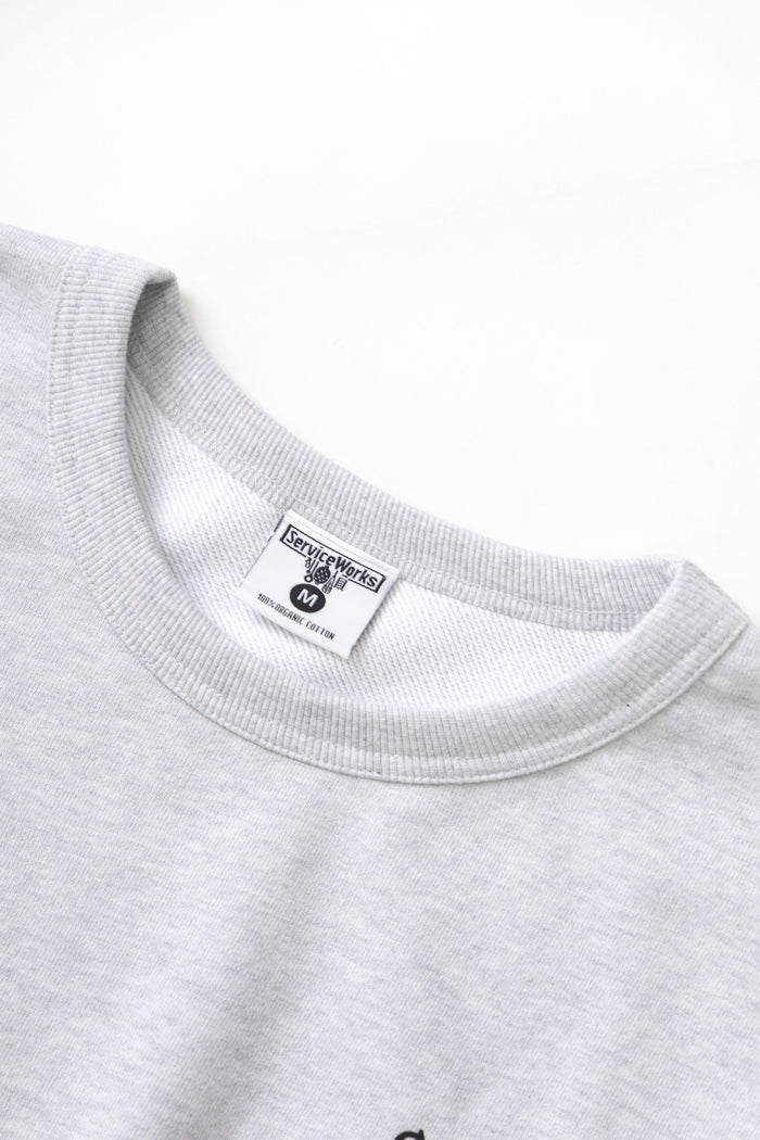 Service Works - In Bloom Crewneck - Ash