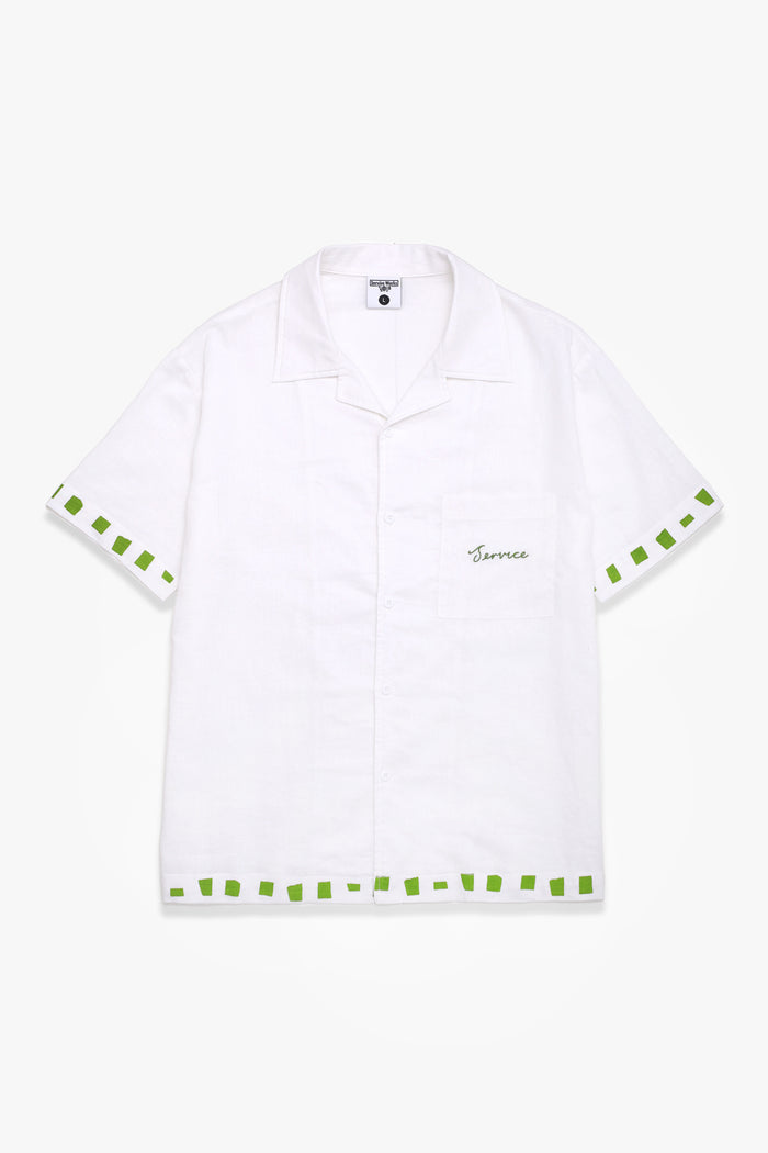 Service Works - Linen Resort Shirt - White