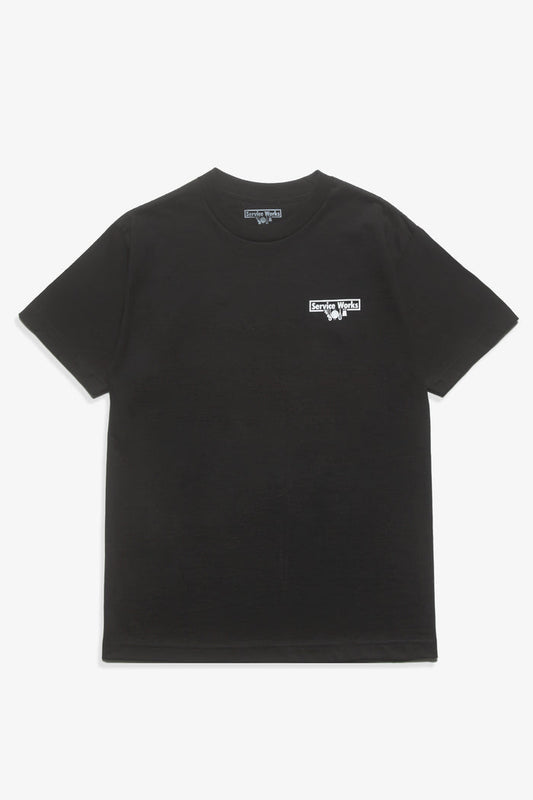 Service Works - Logo Tee - Black