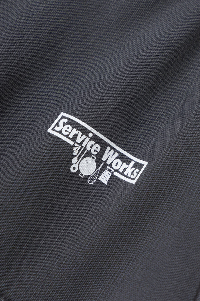 Service Works - Loopback Hoodie - Black