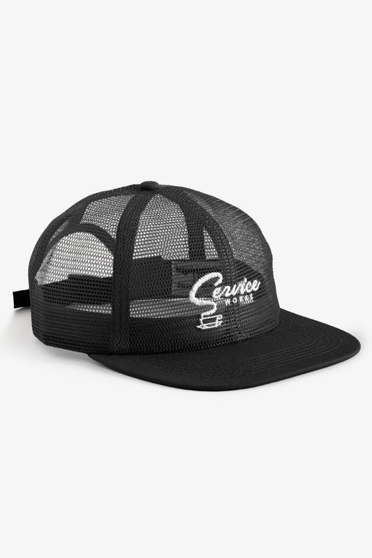 Service Works - Mesh Espresso Cap - Black