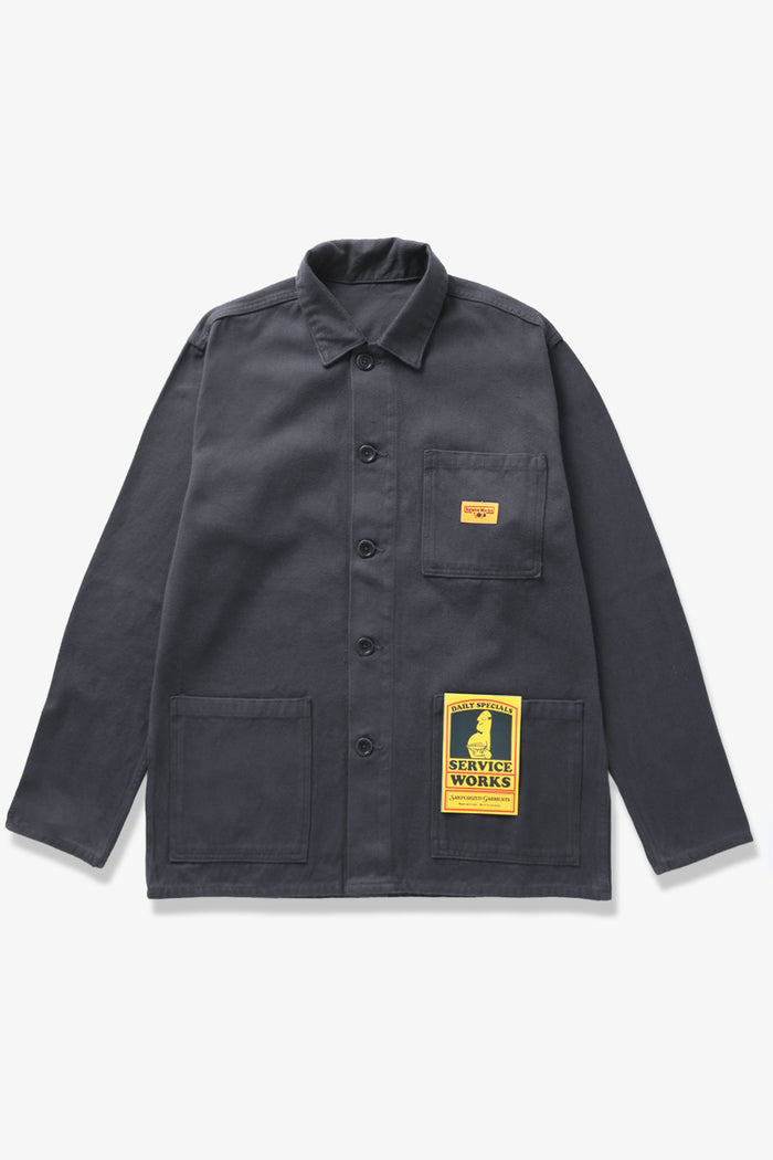 Service Works - Moleskin Chore Shirt - Grey
