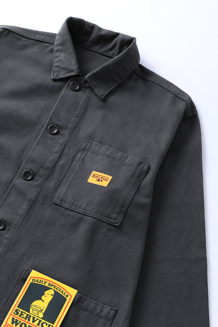 Service Works - Moleskin Chore Shirt - Grey