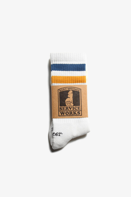 Service Works - Pasta Water Socks - White