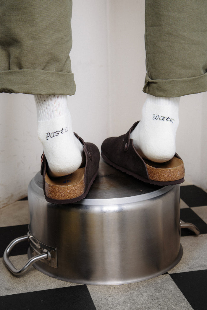 Service Works - Pasta Water Socks - White