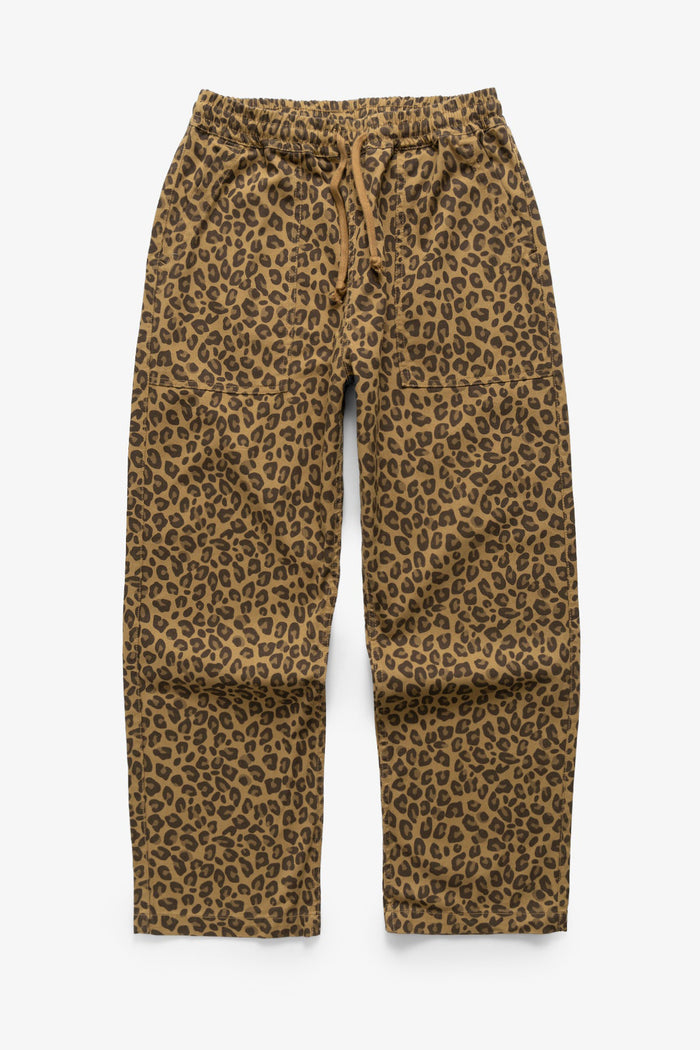 Service Works - Patterned Chef Pants - Brown Leopard