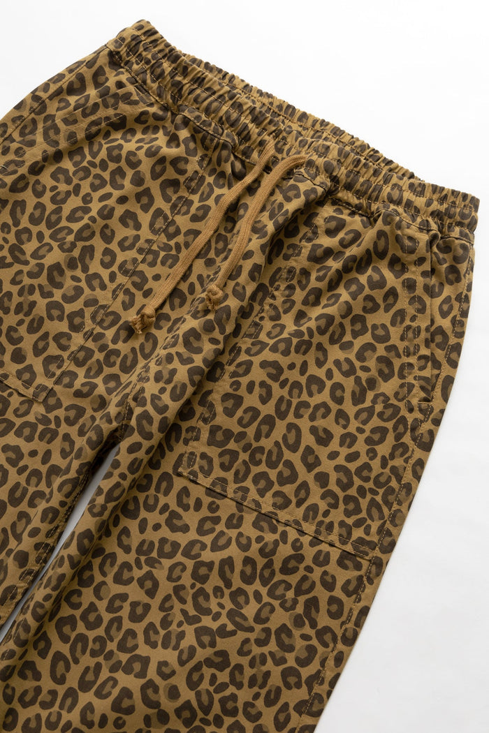 Service Works - Patterned Chef Pants - Brown Leopard