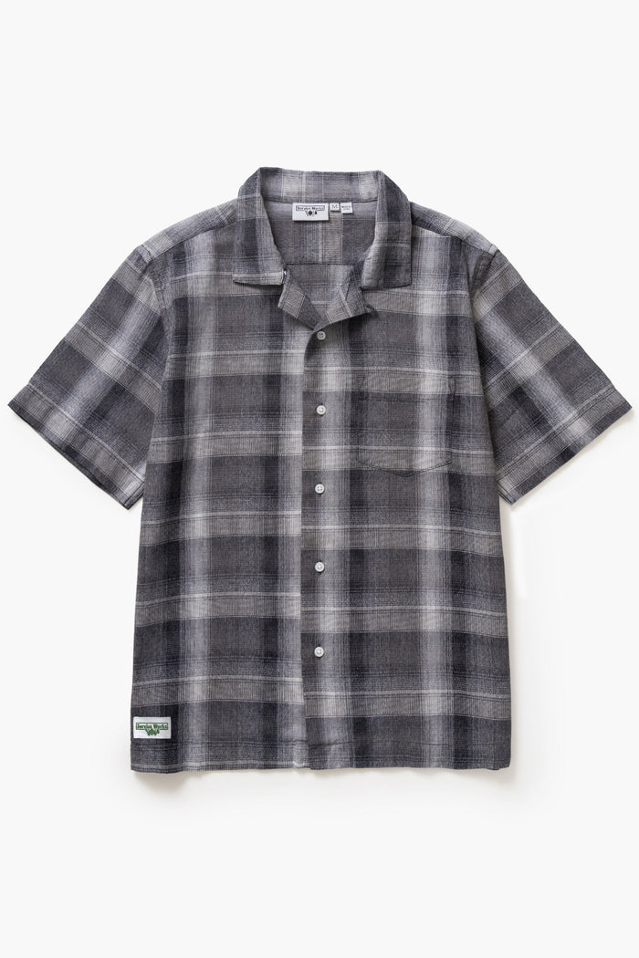 Service Works - Plaid Resort Shirt - Black