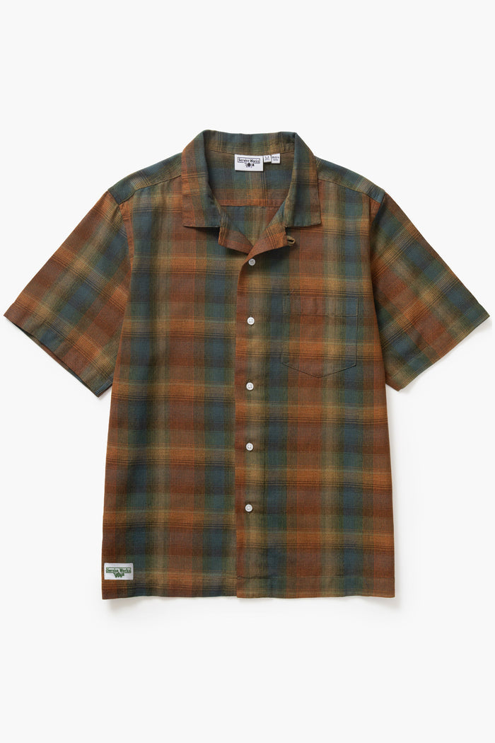 Service Works - Plaid Resort Shirt - Brown