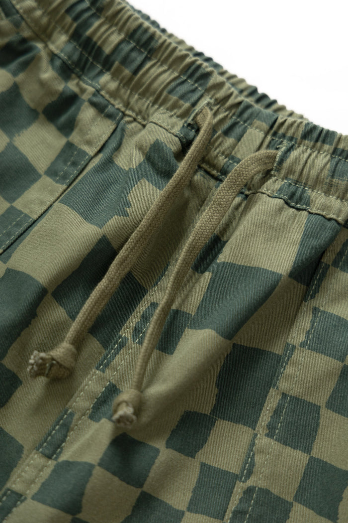 Service Works - Printed Chef Pants - Olive Checker