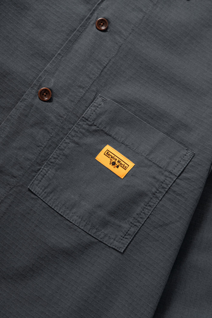 Service Works - Ripstop Front Of House Jacket - Washed Black