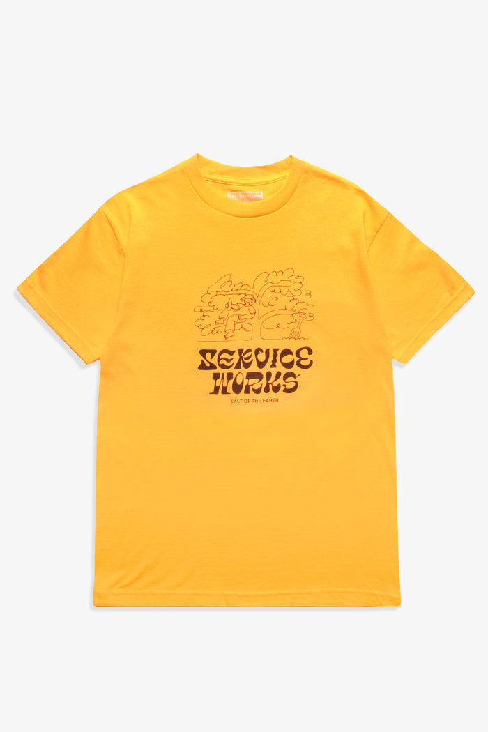Service Works - Salt of the Earth Tee - Sunflower