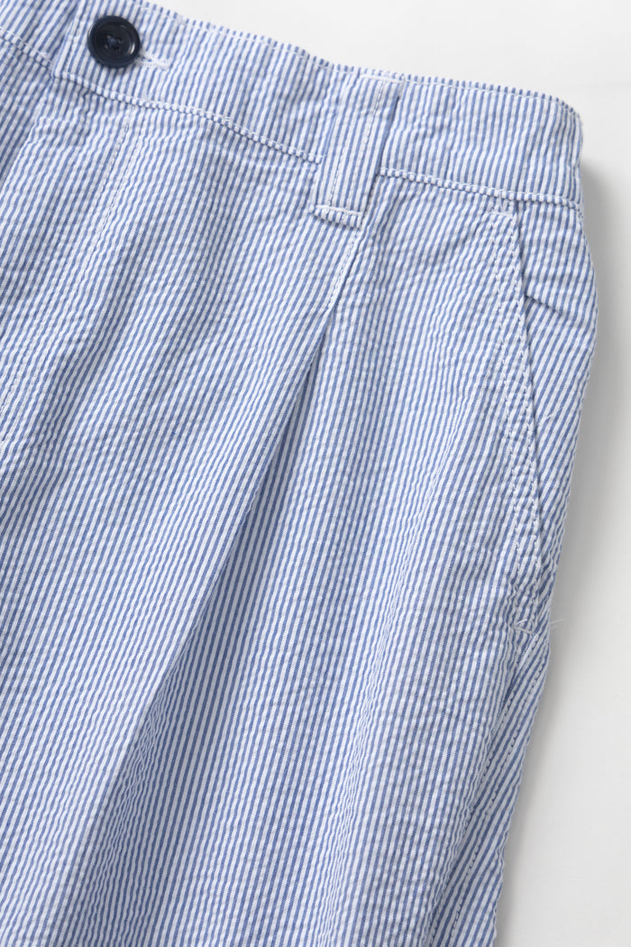 Service Works - Seersucker Waiters Pant - Navy Stripe