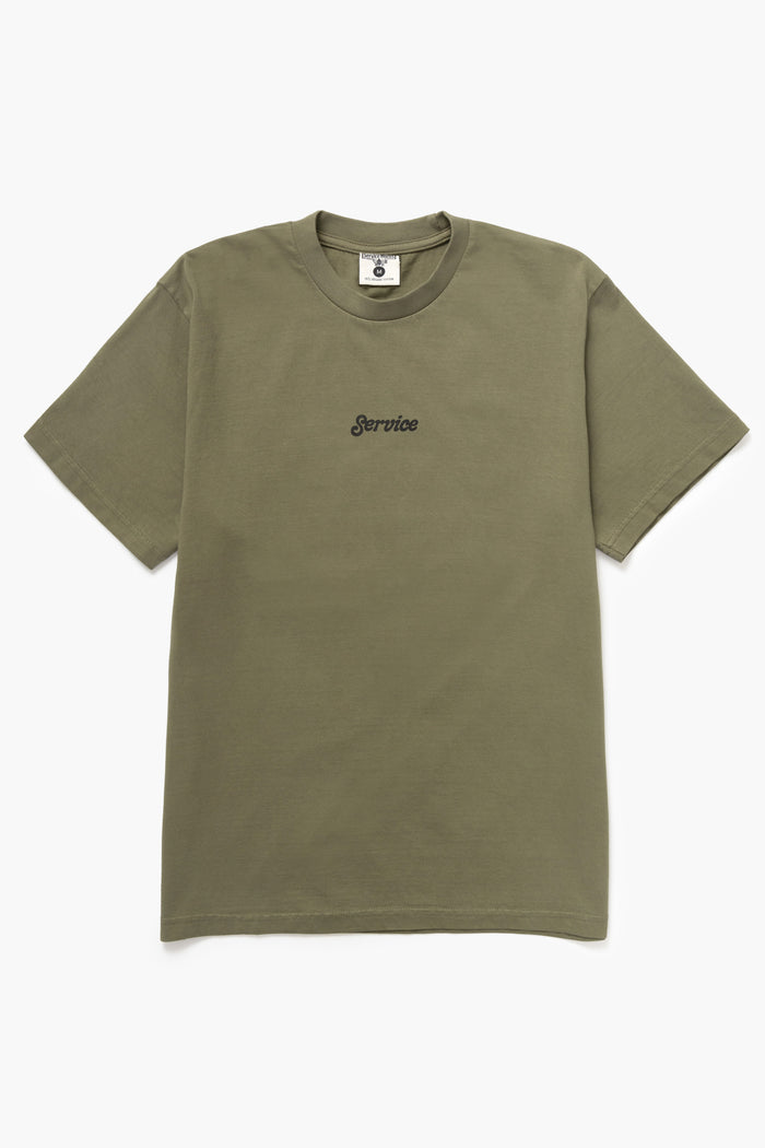 Service Works - Service Logo Tee - Olive