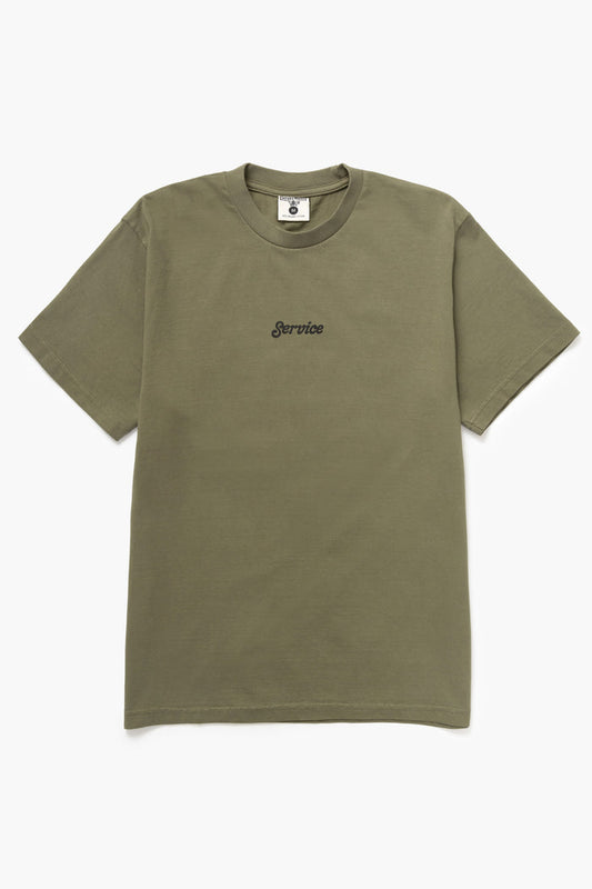 Service Works - Service Logo Tee - Olive