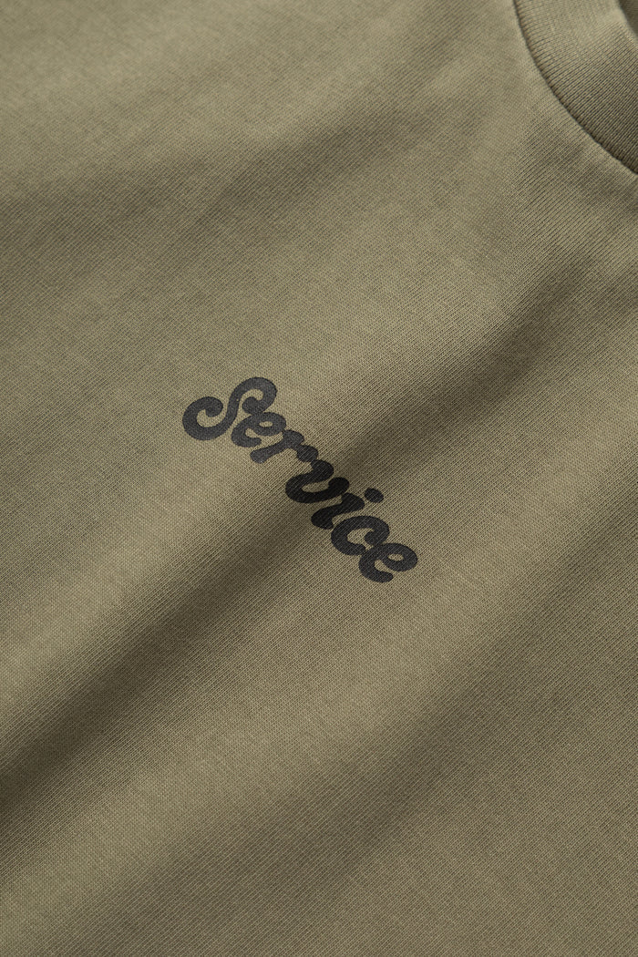 Service Works - Service Logo Tee - Olive