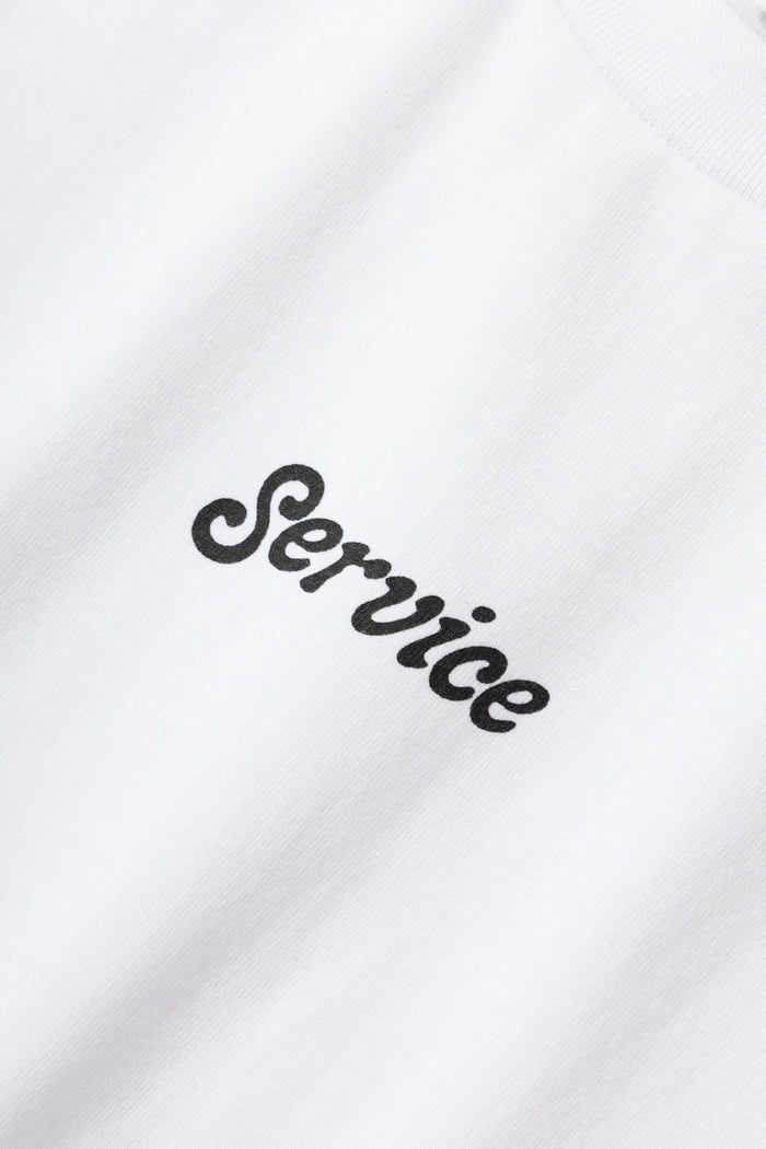 Service Works - Service Logo Tee - White