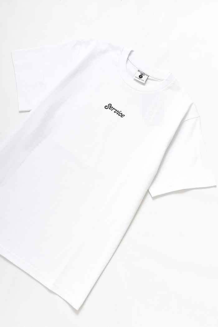 Service Works - Service Logo Tee - White
