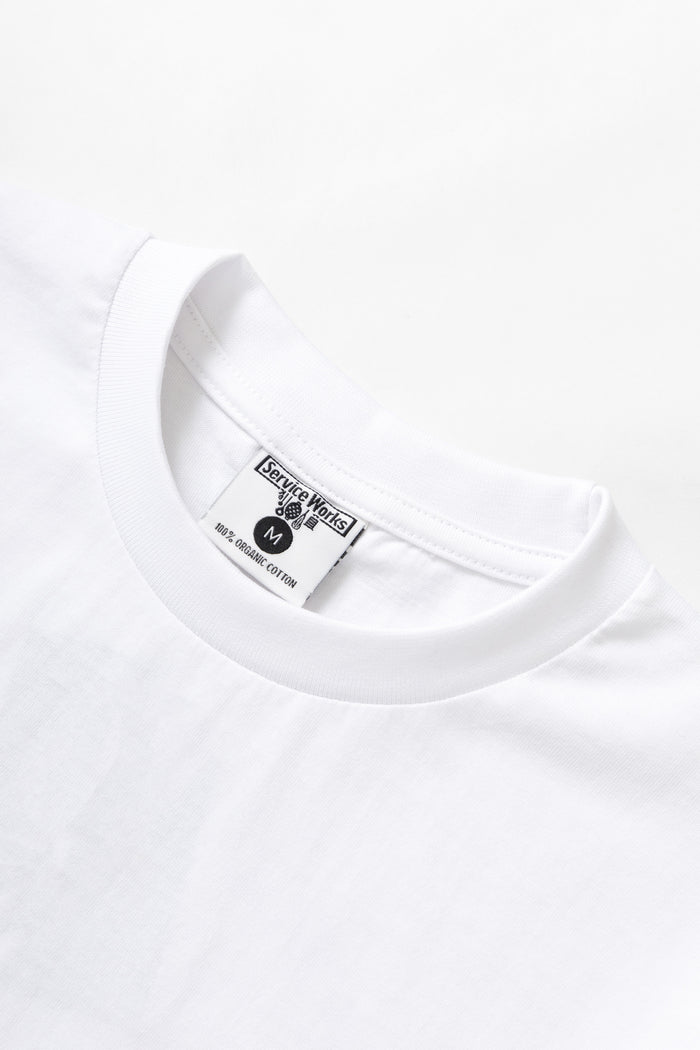 Service Works - Service Logo Tee - White