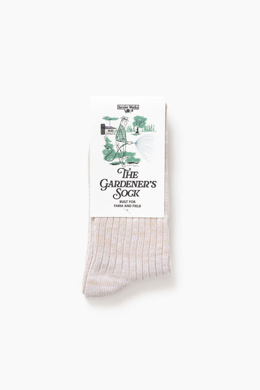 Service Works - The Gardener's Sock - Beige