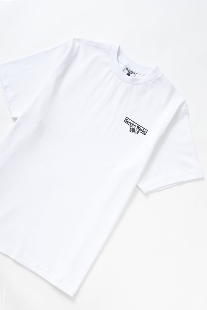 Service Works - Trademark Tee - White