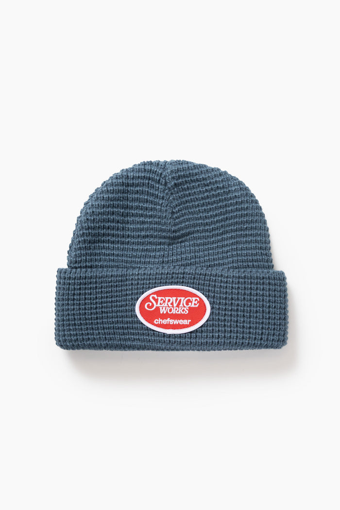 Service Works - Waffle Patch Beanie - Teal