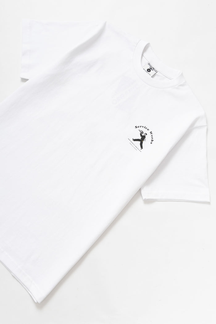 Service Works - Waiter Tee - White