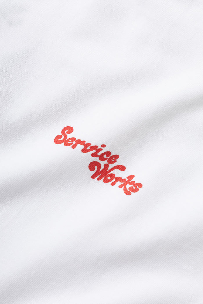 Service Works - Work + Pleasure Tee - White