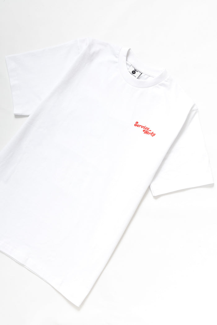 Service Works - Work + Pleasure Tee - White