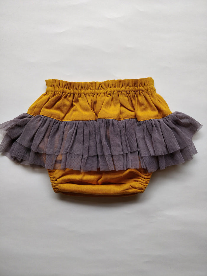 Set of 5 - Diaper Cover with Tulle Net Ruffles diaper covers Yo Baby Wholesale