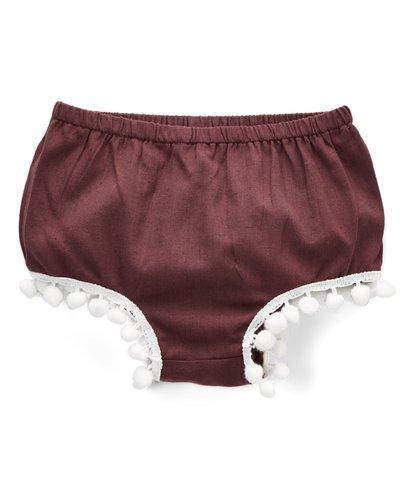 Set of 5 - Diaper Covers with Pom-Pom Lace Detail diaper covers Yo Baby Wholesale