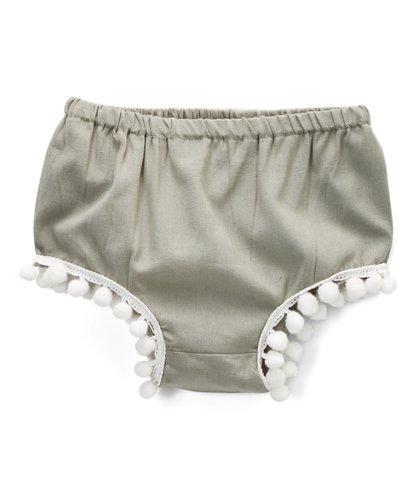 Set of 5 - Diaper Covers with Pom-Pom Lace Detail diaper covers Yo Baby Wholesale