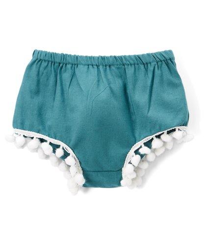 Set of 5 - Diaper Covers with Pom-Pom Lace Detail diaper covers Yo Baby Wholesale