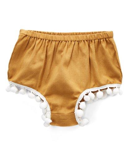 Set of 5 - Diaper Covers with Pom-Pom Lace Detail diaper covers Yo Baby Wholesale