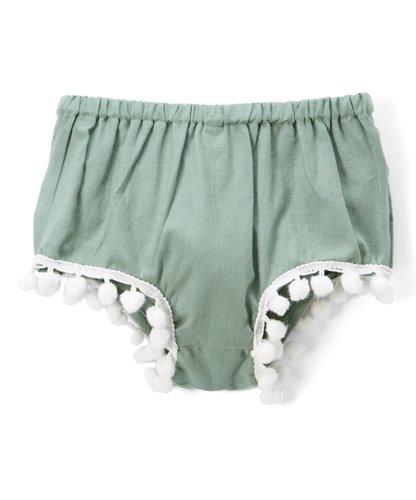 Set of 5 - Diaper Covers with Pom-Pom Lace Detail diaper covers Yo Baby Wholesale