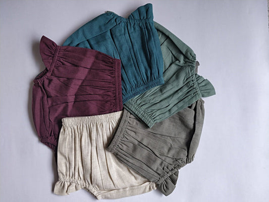 Set of 5 - Winged Diaper Covers in Ivory, Burgundy, Grey, Sage & Teal diaper covers Yo Baby Wholesale