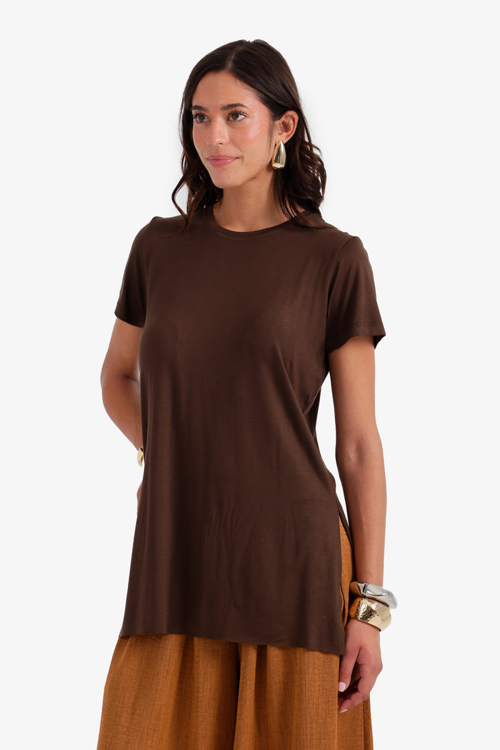 Side Slit T-Shirt