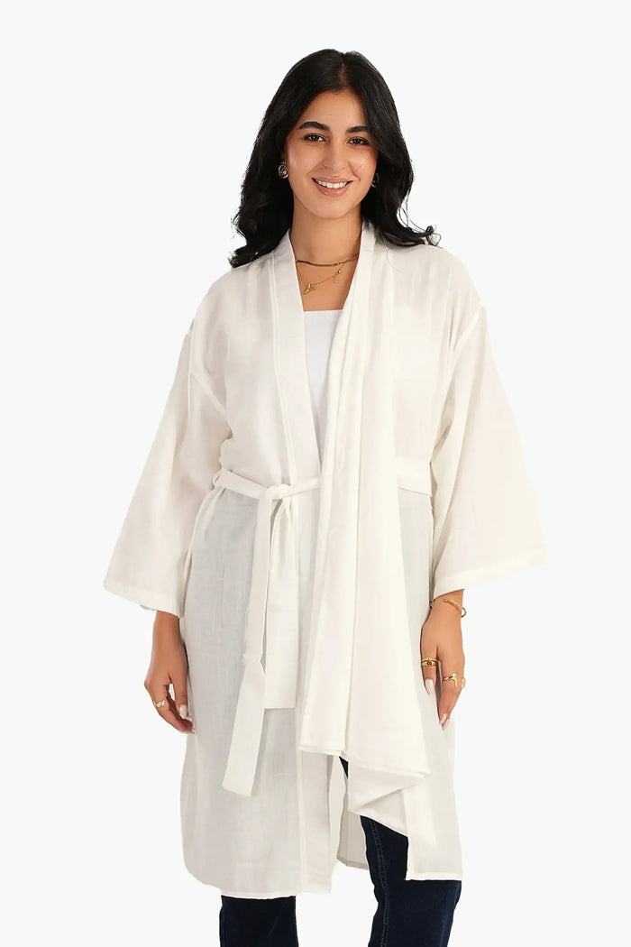 Side-Tie Kimono