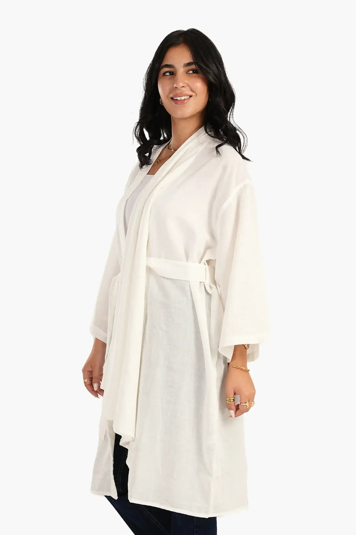 Side-Tie Kimono