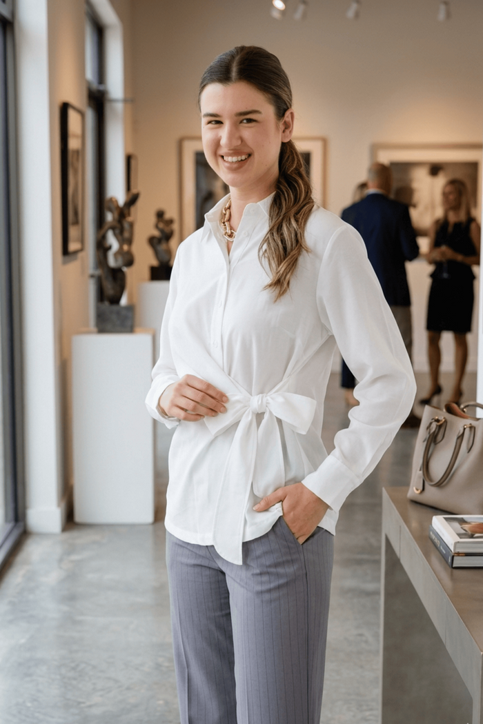 Side-Tie Shirt
