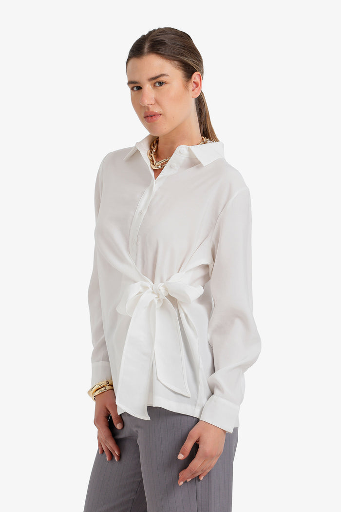 Side-Tie Shirt
