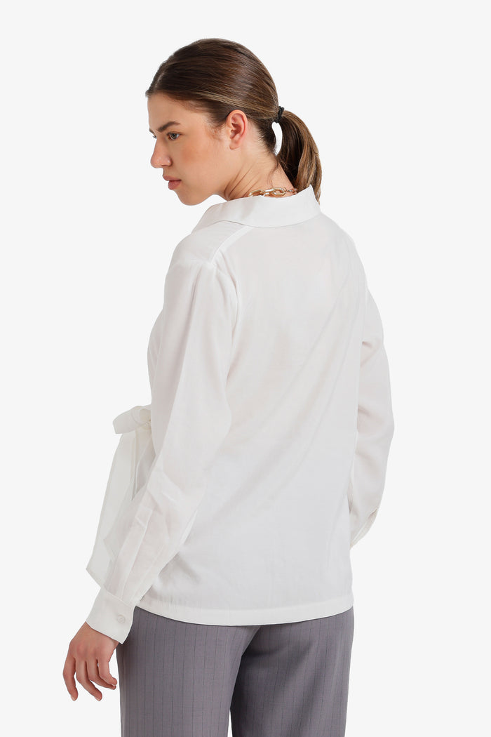 Side-Tie Shirt