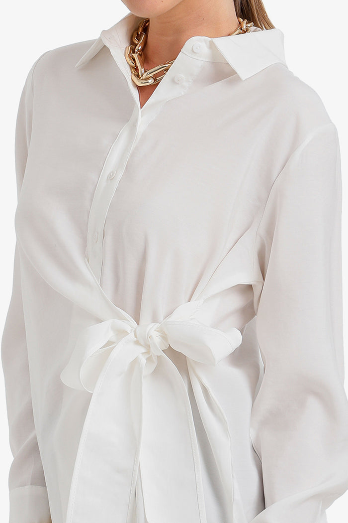 Side-Tie Shirt