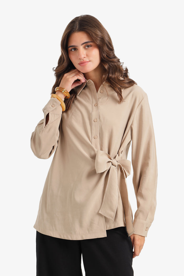 Side-Tie Shirt