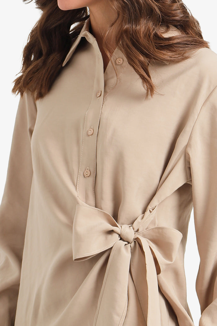 Side-Tie Shirt