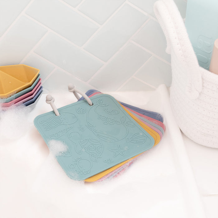 Silicone Sensory Baby Bath Book