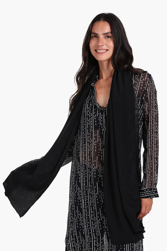 Silk Crinkle Scarf